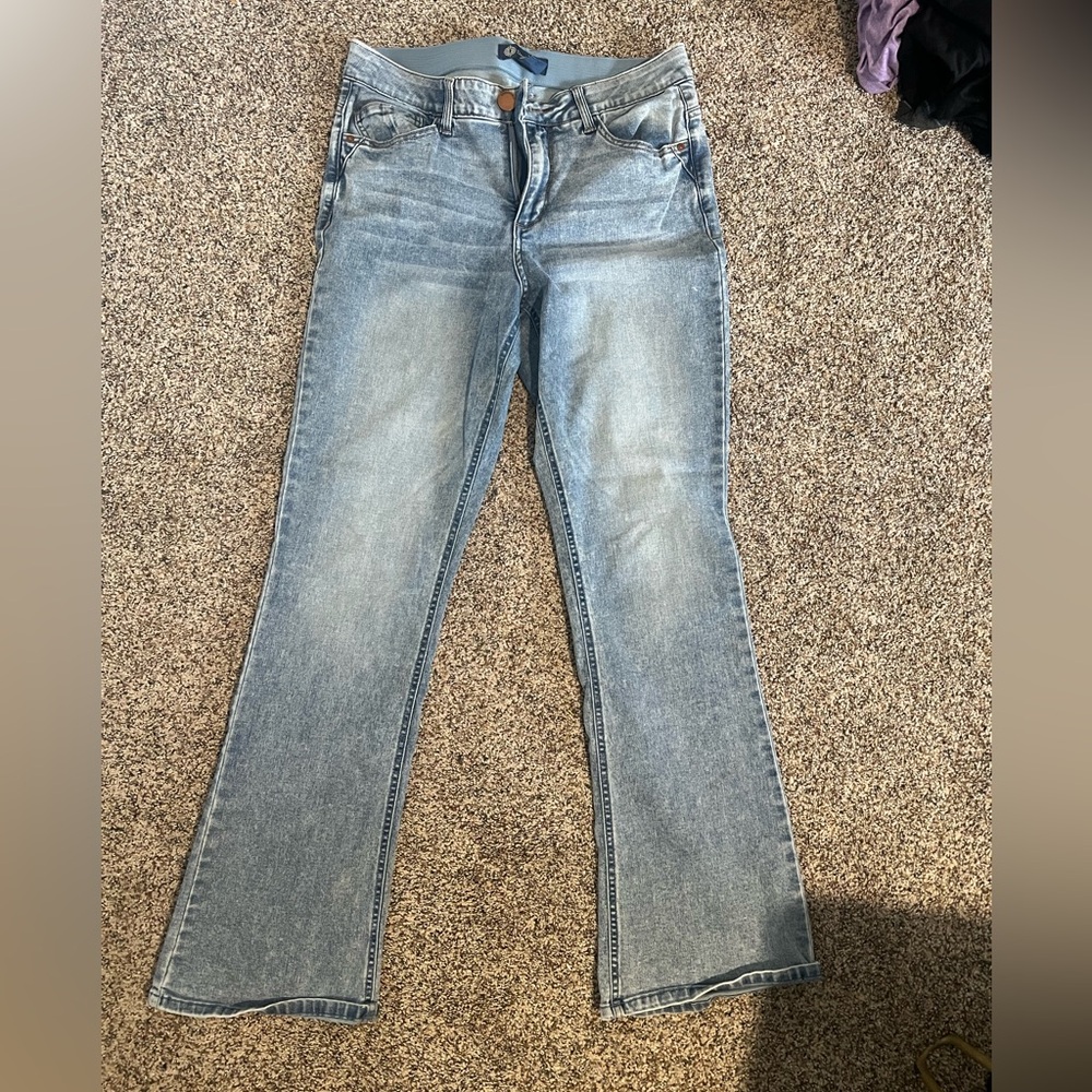 Democracy Light Blue Straight Leg Jeans